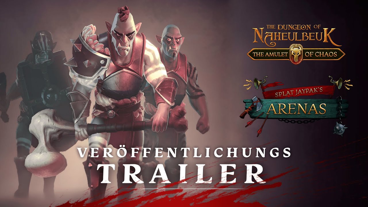 The Dungeon of Naheulbeuk: Amulet of Chaos- DLC2 Splat Jaypack's Arenas- Ver&ouml;ffentlichungs trailer