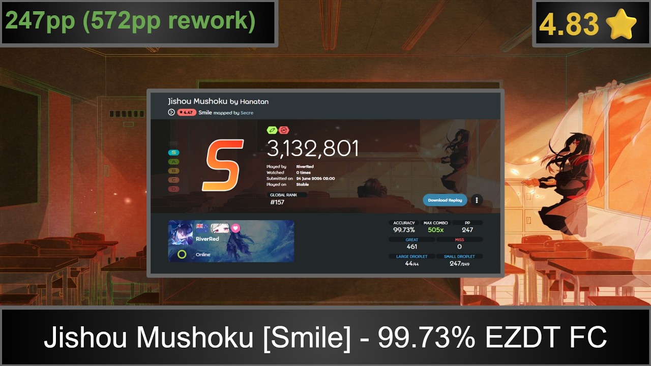 4.83⭐ - Jishou Mushoku [Smile] EZDT FC 99.73% 247pp (572pp rework)