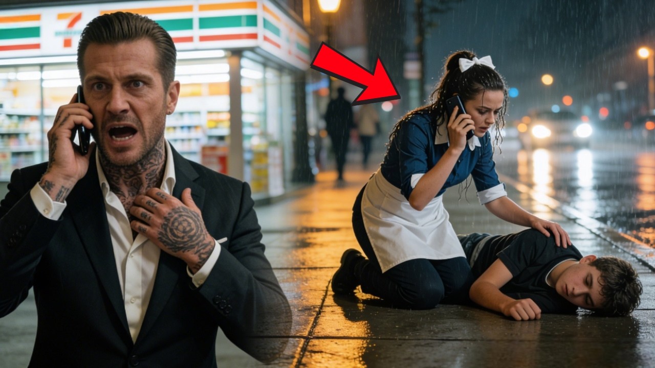 Poor Girl Calls Mafia Boss: “Your Son Can’t Get Up!” — His Reaction Stuns All