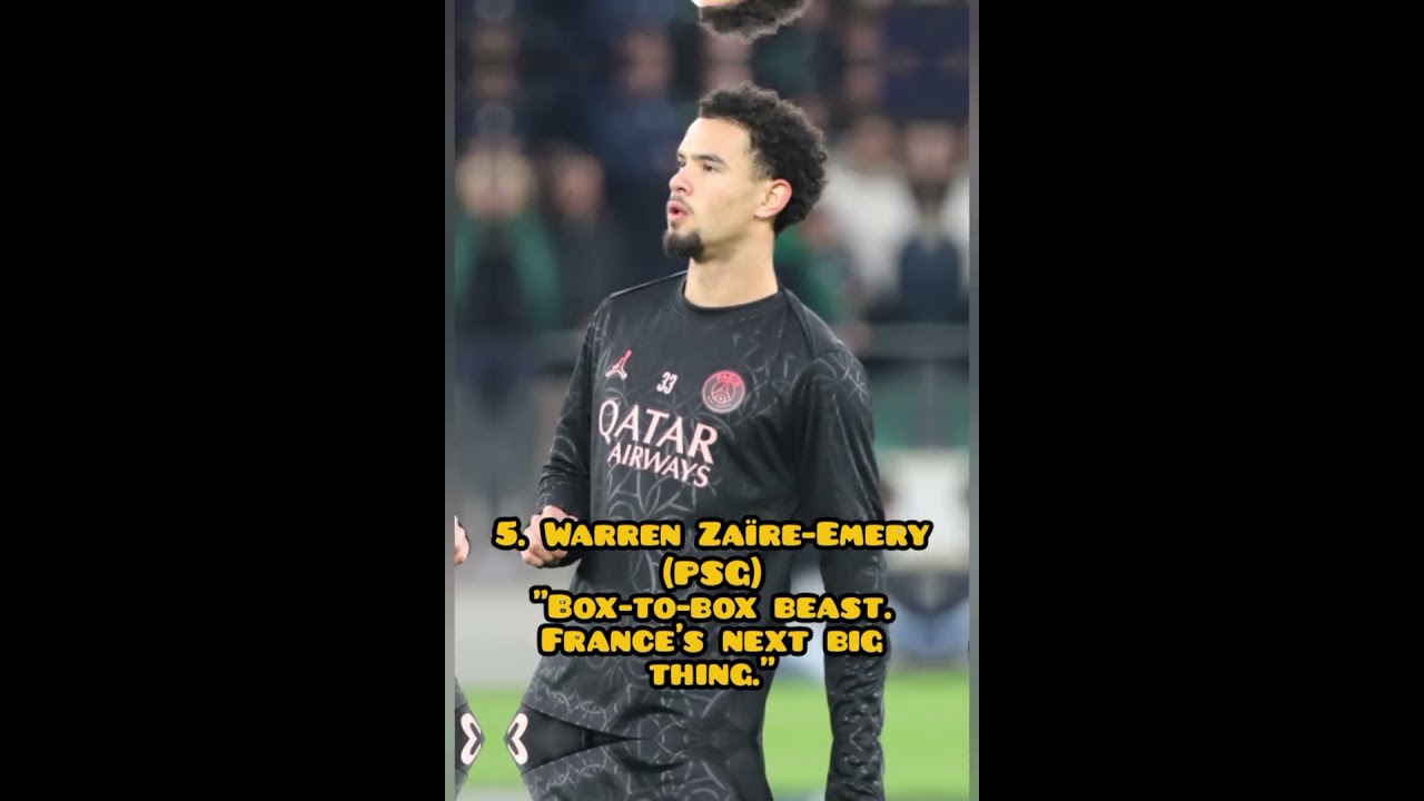 Top 10 Rising Football Stars to Watch in 2025 #football #soccer