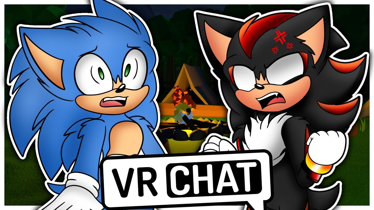 Соник из фильмов и Шэдоу из фильмов отправляются в поход в VRCHAT!!