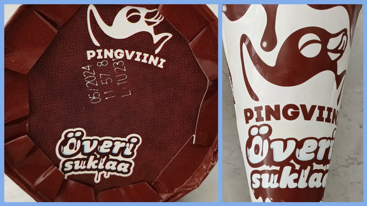 Pingviini &Ouml;veri Suklaa | Onko oikeesti edes &Ouml;VERI? #pingviini #j&auml;&auml;tel&ouml; #maistelu