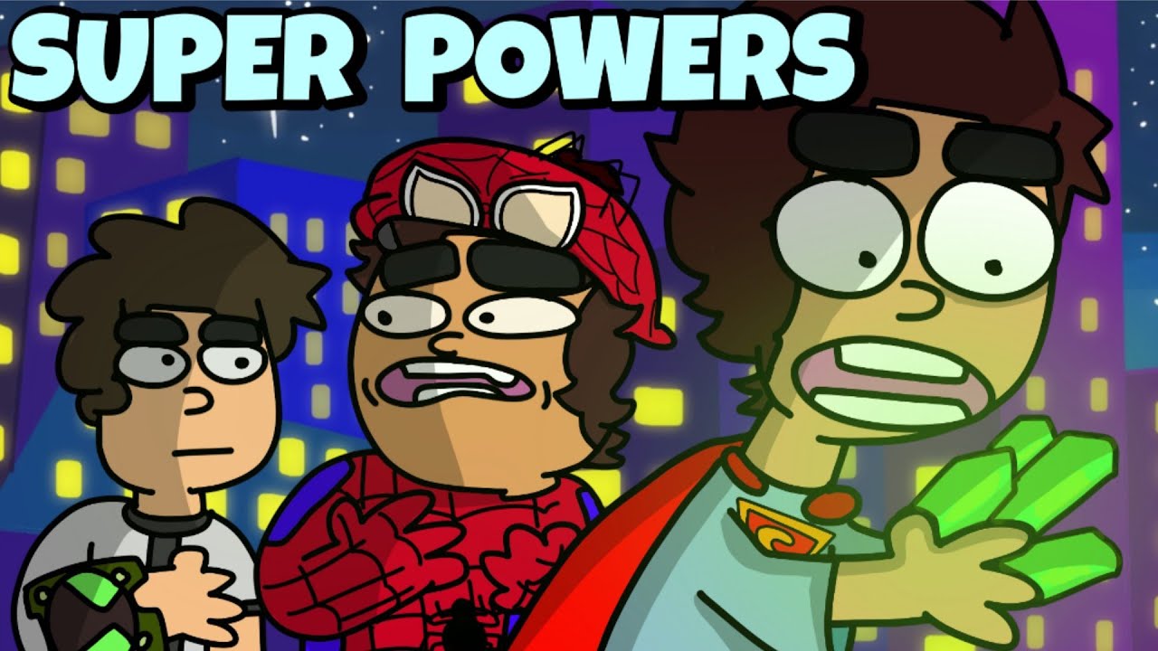Super power / Animated video / funny @Go_through00  ft:- random thoughts