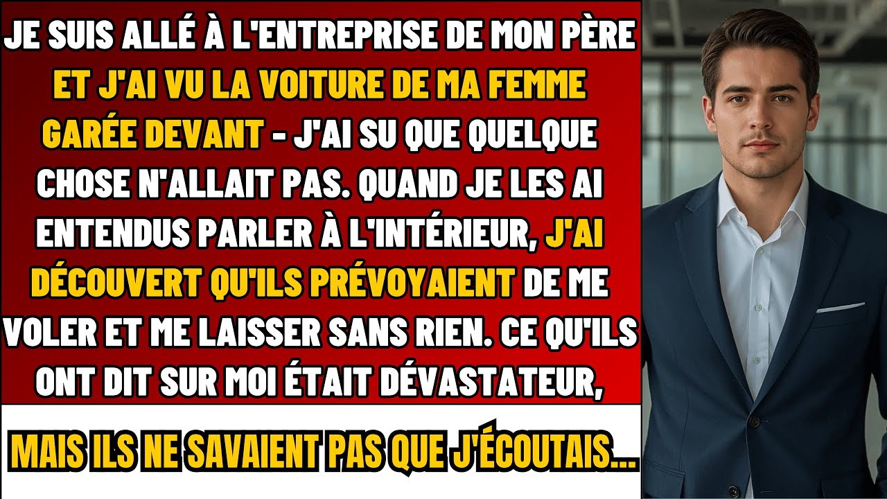 Je Suis Allé Chez Mon Père Et J’Ai Vu La Voiture De Ma Femme – Ce Que J’Ai Entendu M’A Choqué…