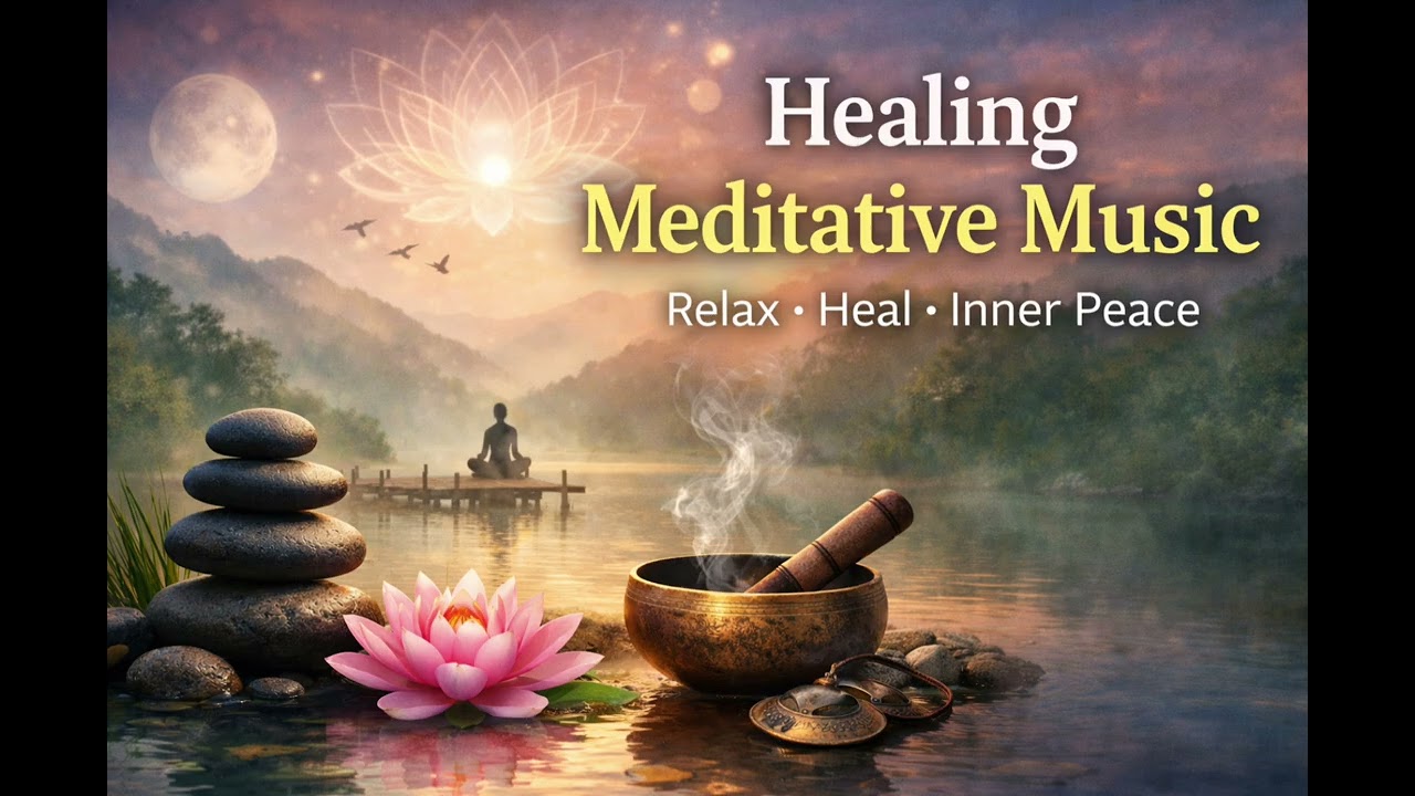 Healing Meditative Music 🌿 Deep Relaxation & Inner Peace | Stress Relief Meditation Music