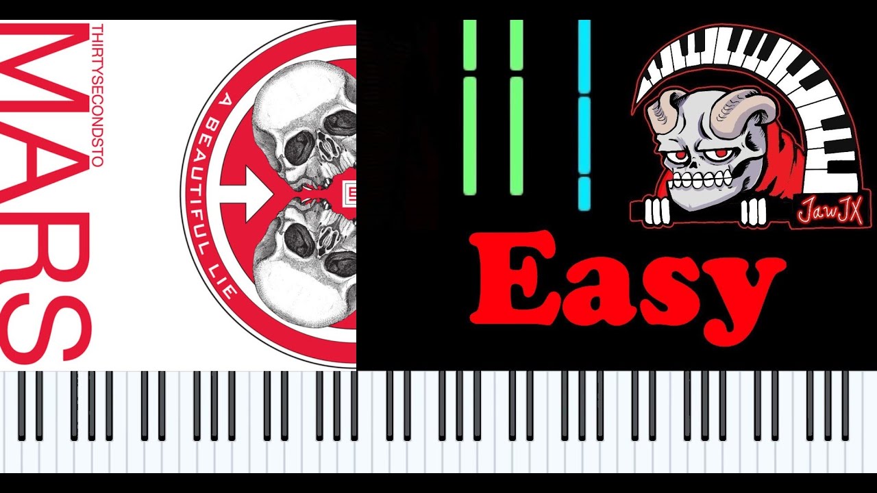 30 Seconds To Mars - Attack ( Piano Synthesia )