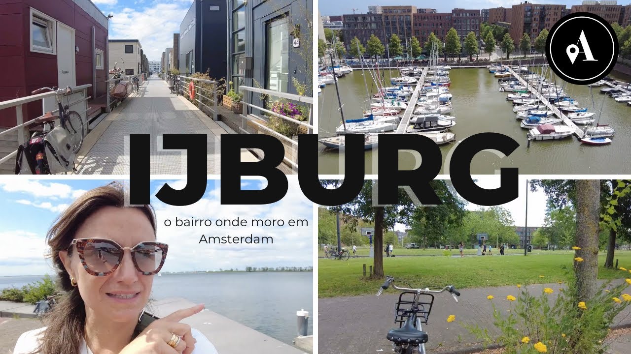 Um bairro constru&iacute;do sobre a &aacute;gua | Conhe&ccedil;a IJBURG em AMSTERDAM