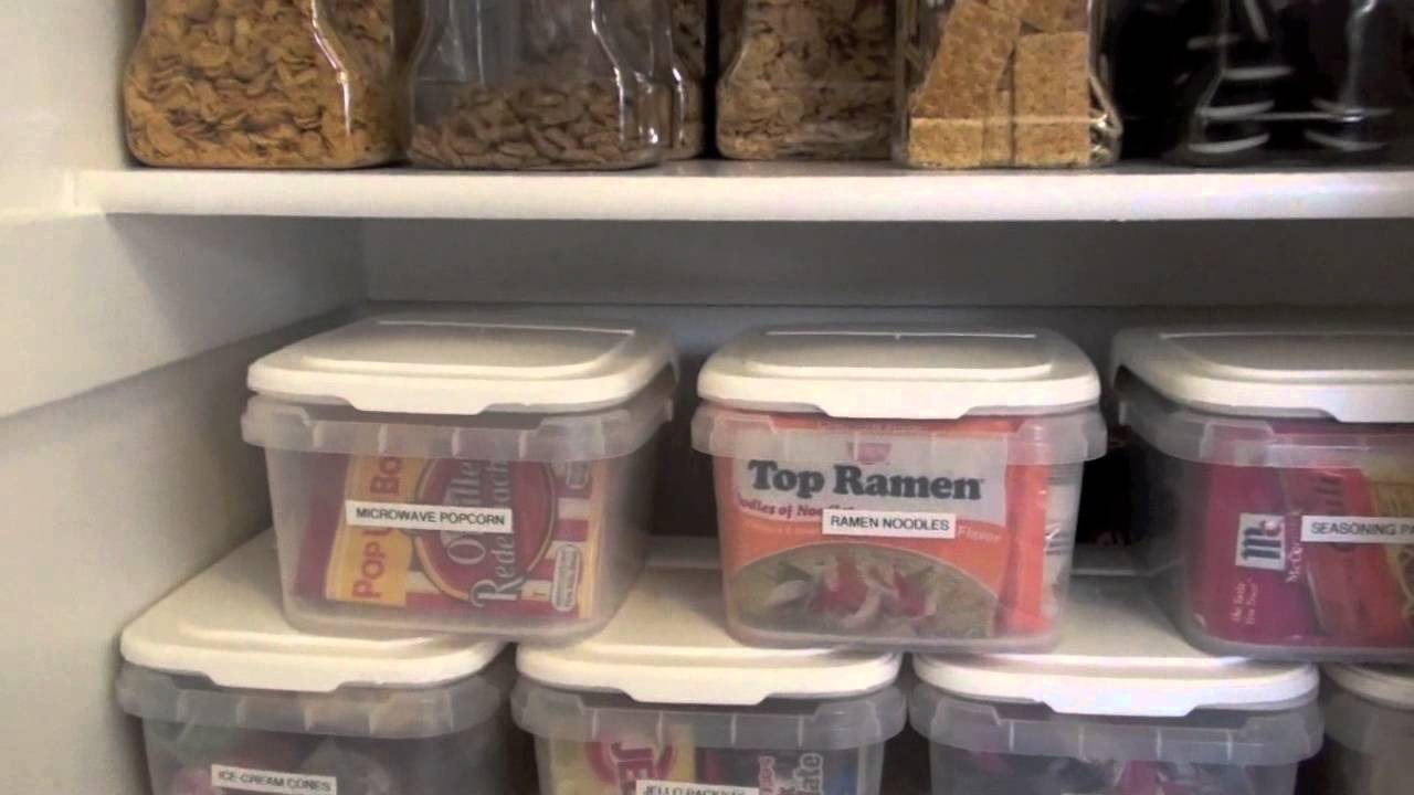 Small Pantry Organization Heaven