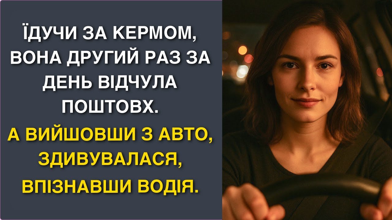 Їдучи за кермом, вона другий раз за день відчула поштовх. А вийшовши з авто, здивувалася, впізнав...