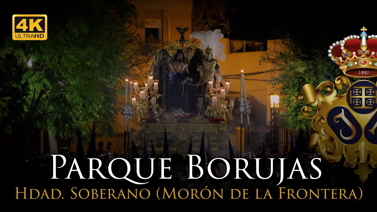 4K | PARQUE BORUJAS SOBERANO MORÓN DE LA FRA.| VIERNES DE DOLORES [Banda Nazareno Arahal] 2025