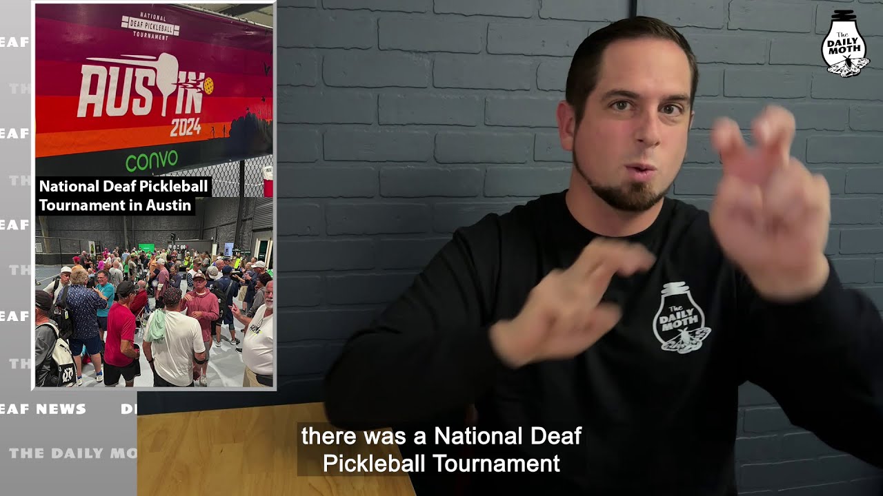 National Deaf Pickleball Tournament in Austin