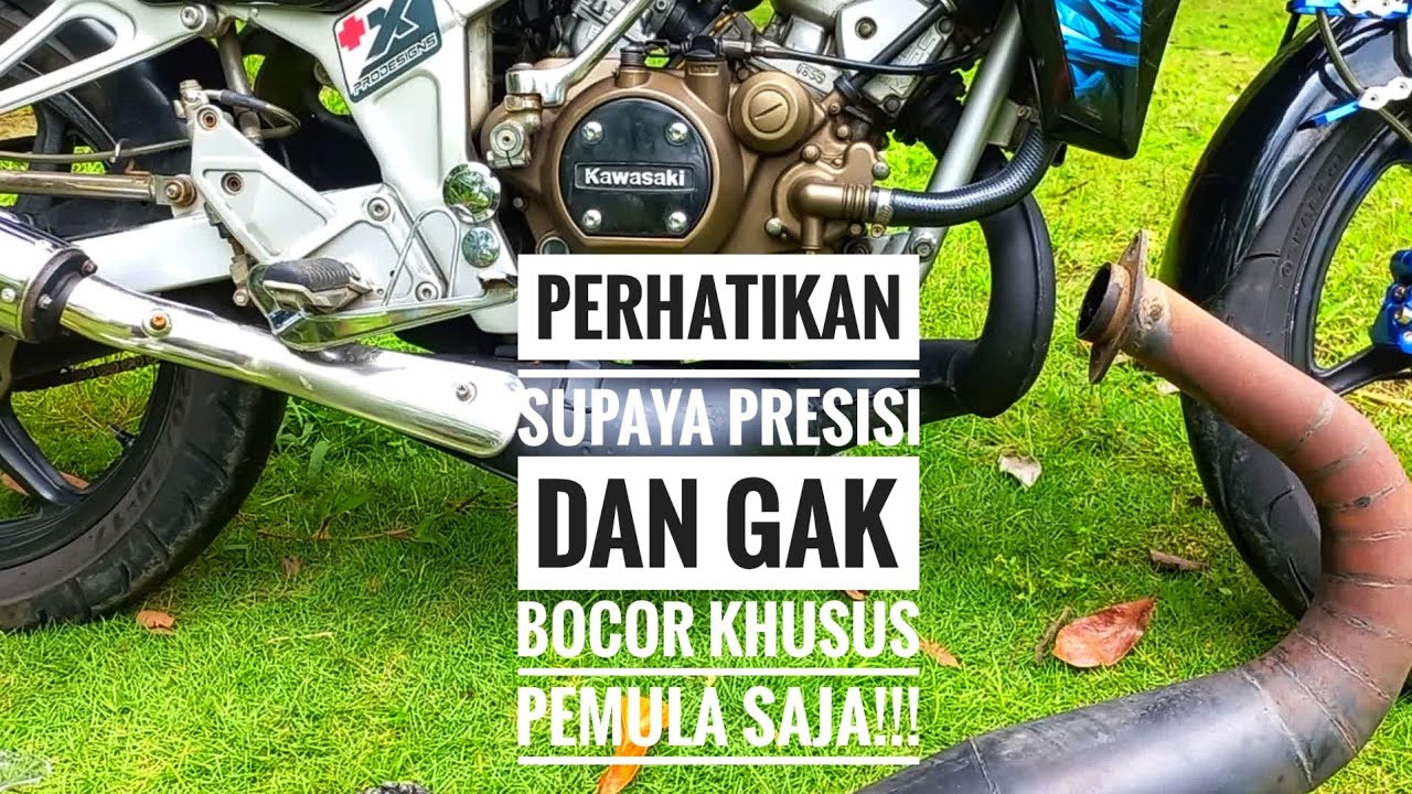 TIPS PASANG KNALPOT RACING NINJA 2T