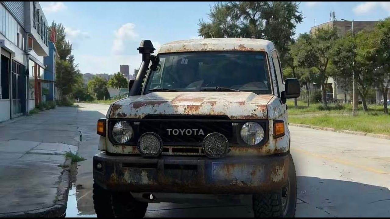 Full Restoration of a Rare Toyota LC78