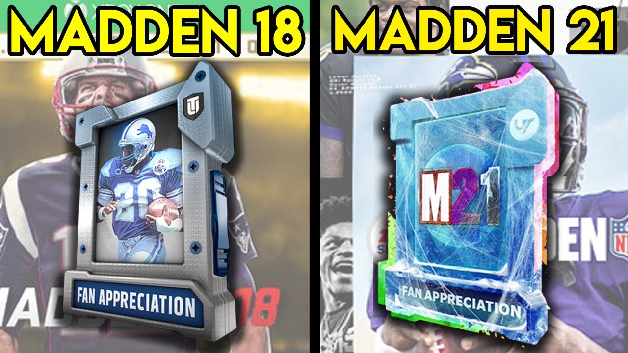 OPENING FAN APPRECIATION PACKS IN EVERY MADDEN