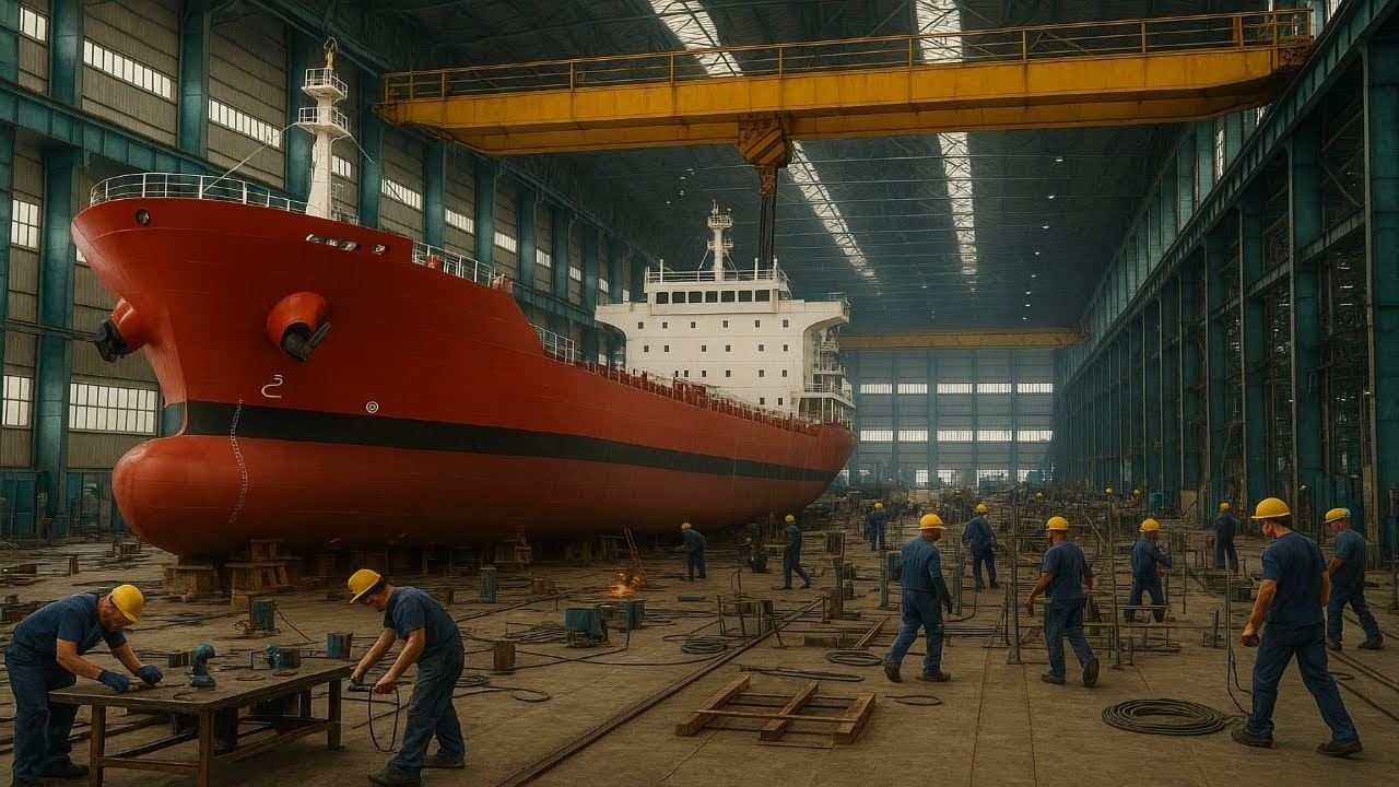 How Titanic Was Made Beside the Ocean | Full Construction Documentary
