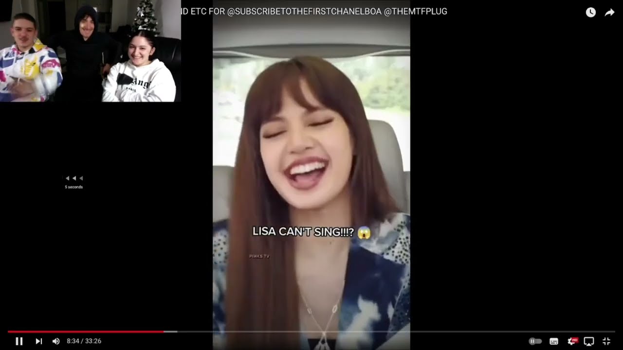 Реакция на живые выступления BLACKPINK, вокал и т. д.
