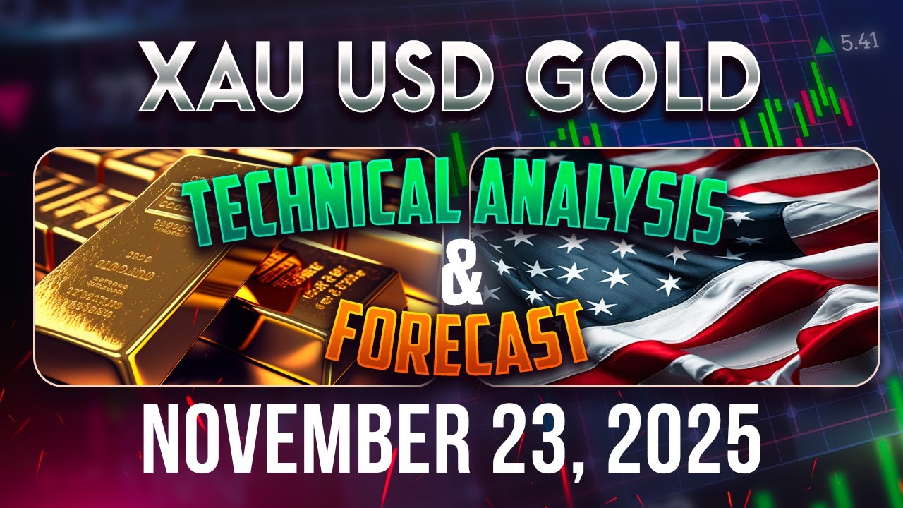 XAUUSD (GOLD) Full Top-Down Technical Analysis for November 23, 2025