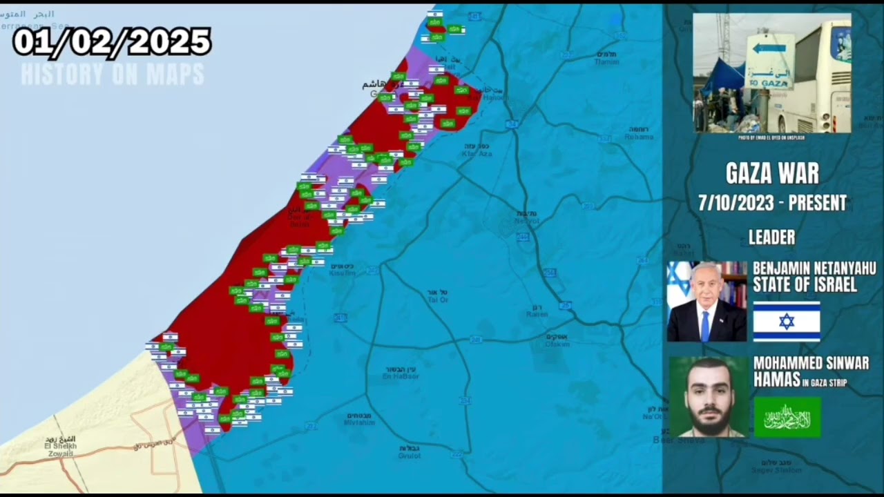 Israel-Palestine war until October 2025