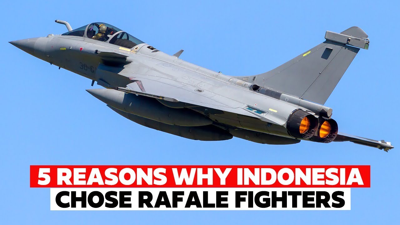 5 Reasons Why Indonesia CHOOSES Rafale Over F-15EX, F-16, and SU-35s