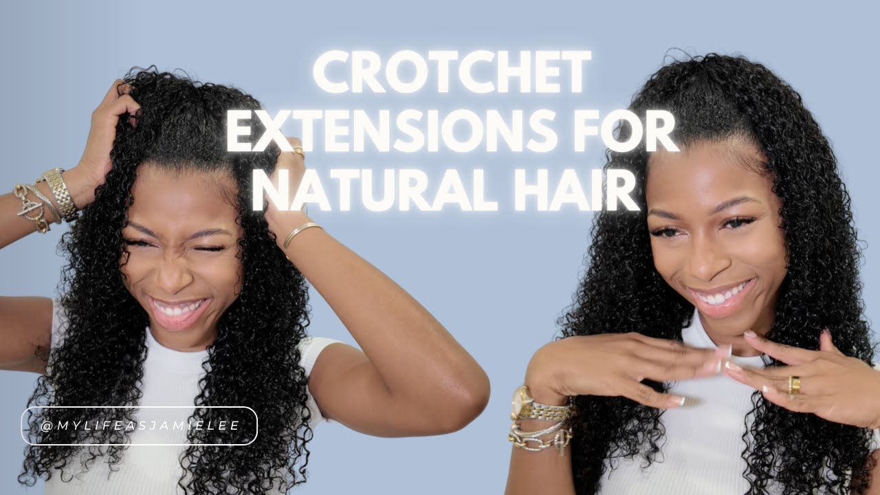 Curly Crotchet Hair Install | 3b3c Kinky Hair | MyLifeAsJamieLee