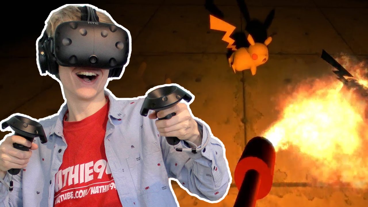 POKEMON HORROR GAME IN VIRTUAL REALITY | 5 Weirdest VR Games (HTC Vive Gameplay)