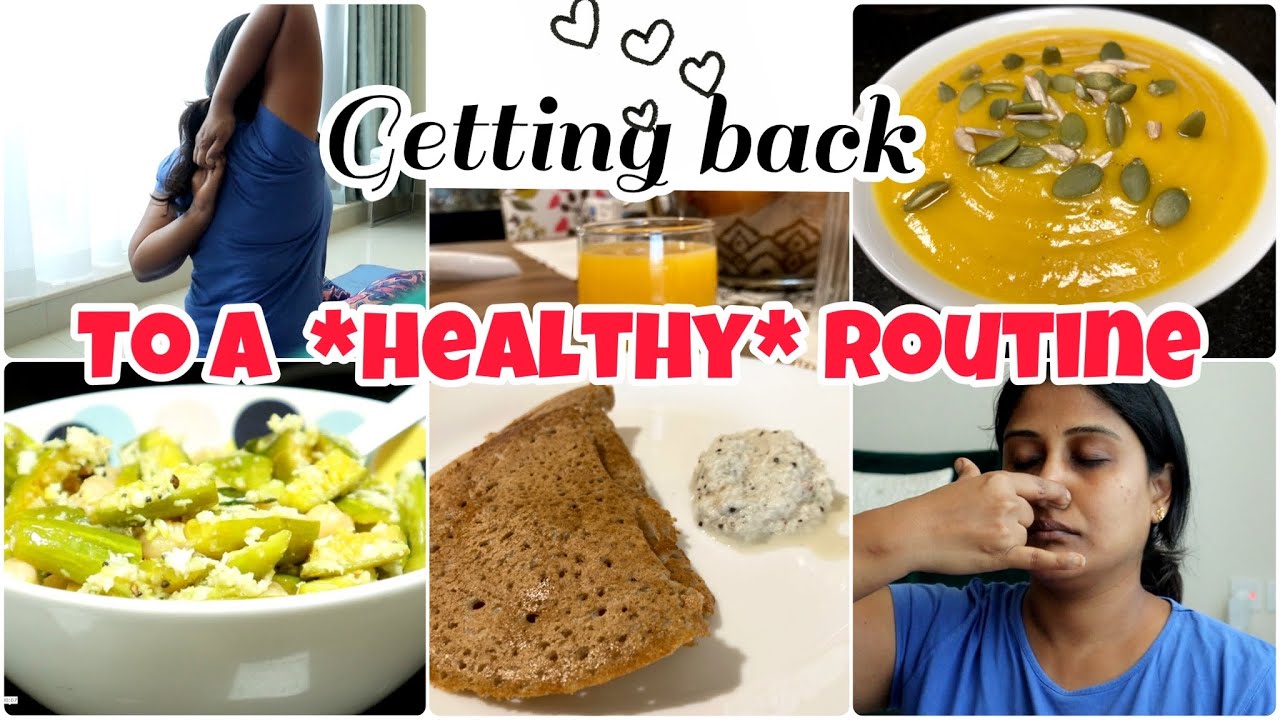 Getting back into a healthy routine|Weight loss motivation| Kambu dosa, kovakkai salad, guacamole