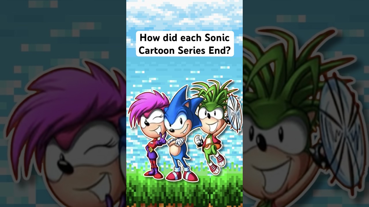 Чем заканчивался каждый мультсериал про Соника? #sonicthehedgehog