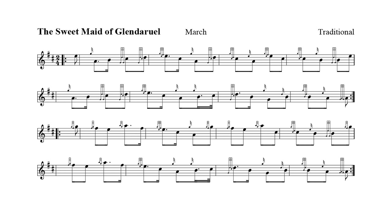 The Sweet Maid of Glendaruel