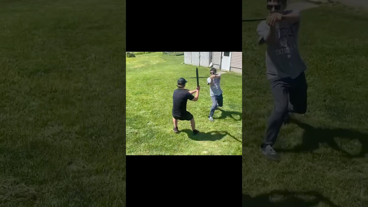 A duel for the last Mountain Dew. #swordfight #medievalcomedy #medievalhumor #combat