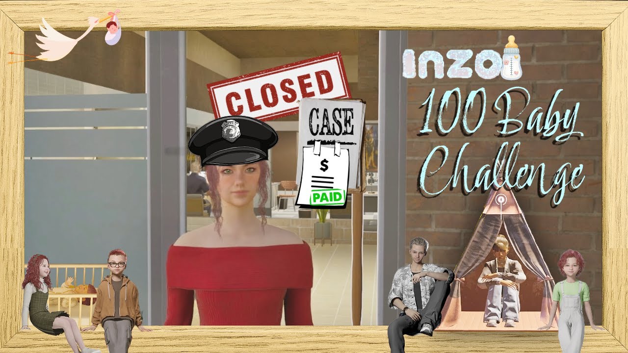Anprobe kostet extra!“ – Ein echter CLOSED CASE bei der Polizei #InZoi 100Baby Challenge 77