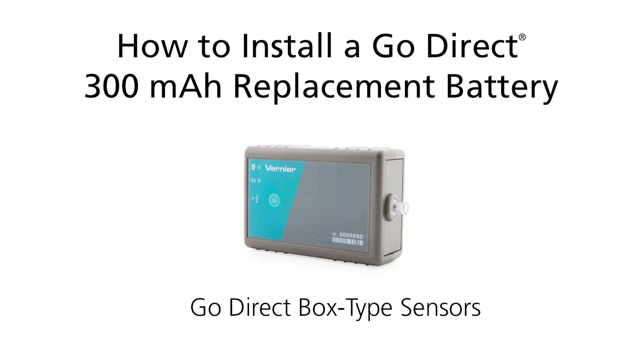 Go Direct® Battery Replacement Box Type Sensors