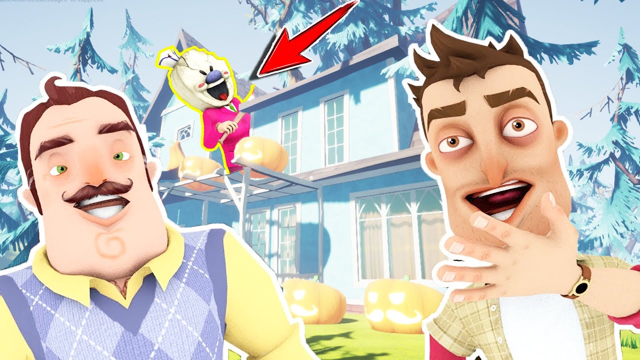 ÇOK ACAYİP BİR EV 😱 Hello Neighbor Mod 442