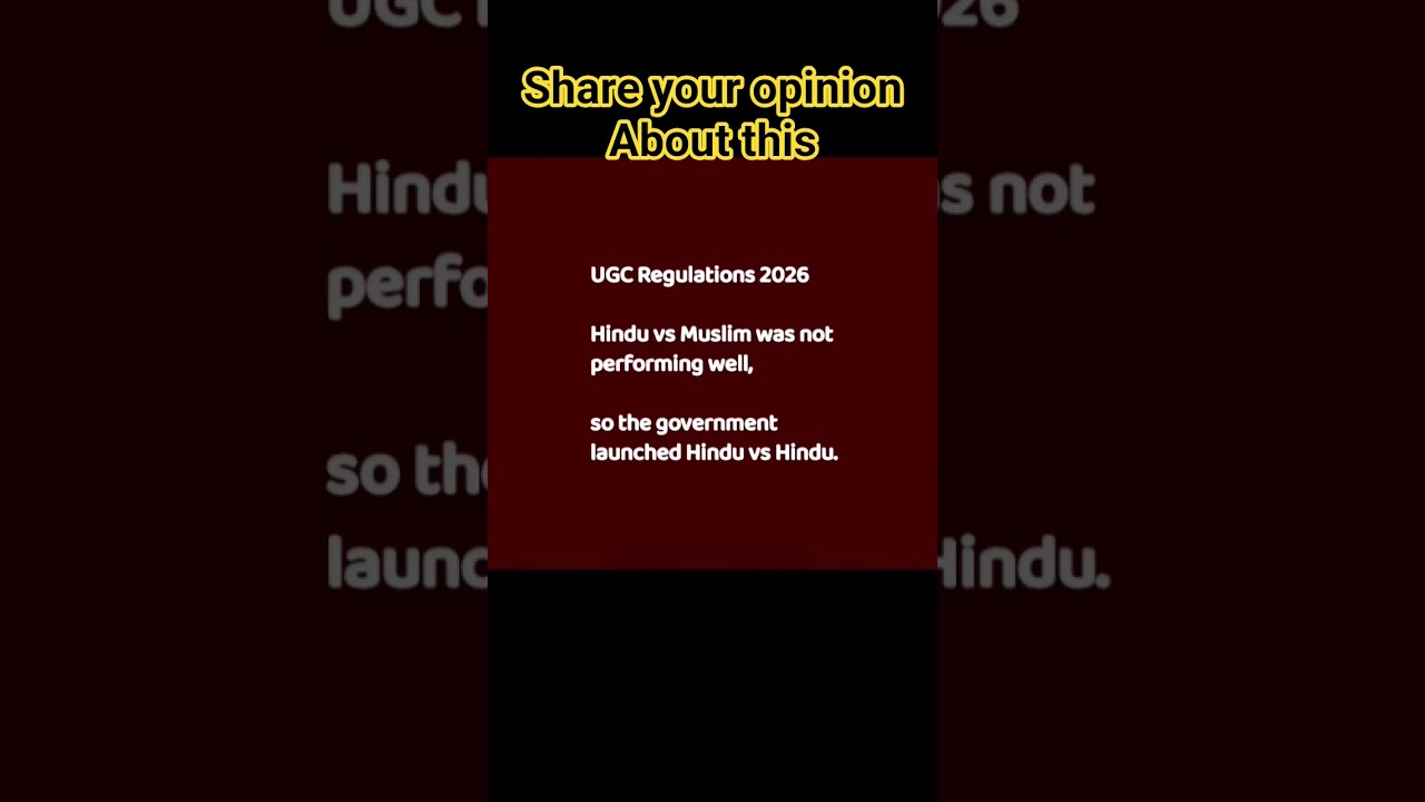 UGC regulatation 2026  comment down your opinion #ugc #modi #government #protest #support #trending