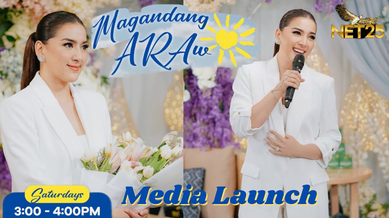 Magandang ARAw media launch | July 15 na on Net 25