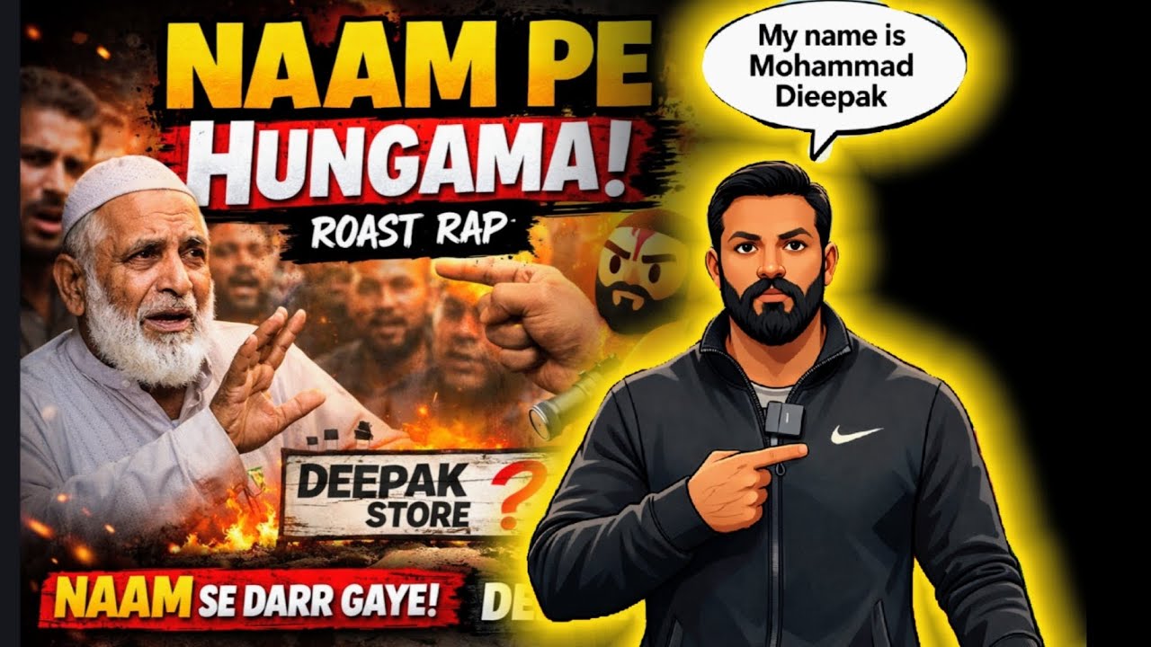 NAAM PE HUNGAMA 2🔥 | The Roast Rap | Mohammed–Deepak Case | #mohammaddeepak #trending 