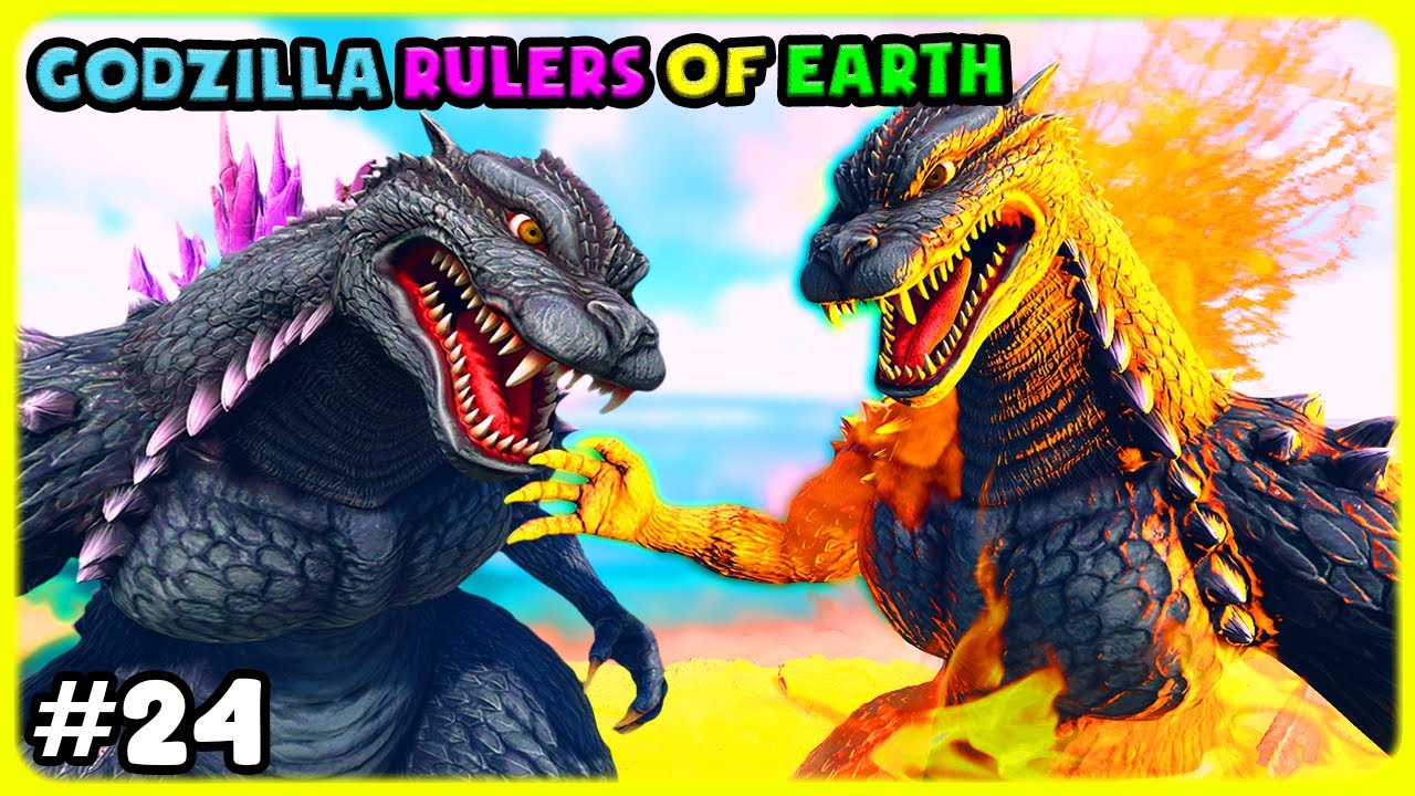 ARK MOD KAIJU NEW #24 THU PHỤC GODZILLA RULERS OF EARTH VỚI SỨC MẠNH CUỒNG NỘ SI&Ecirc;U MẠNH - T&Yacute; TIỀN TỈ