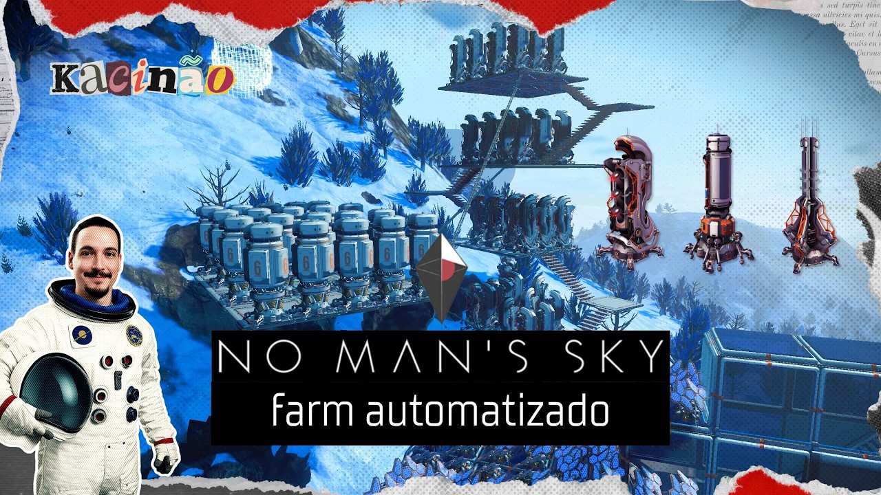 Criando farm automatizado | Tutotial de No Man's Sky