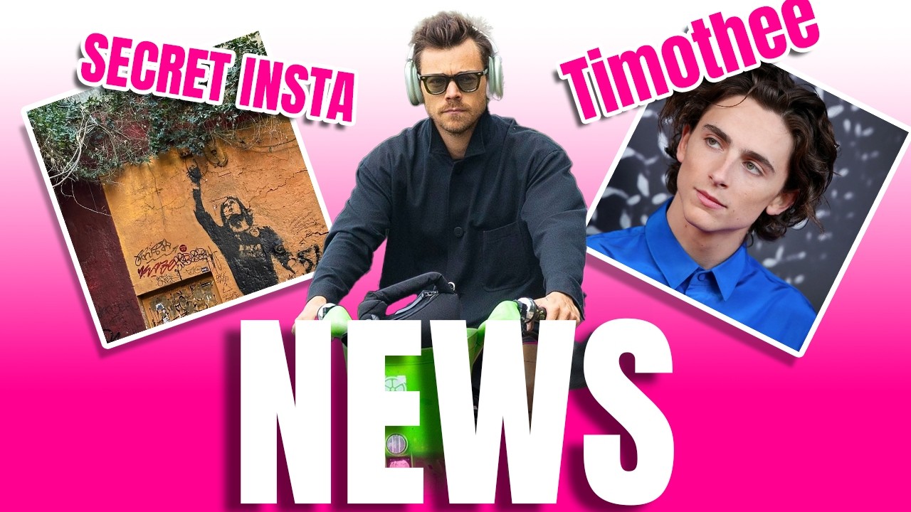 THESE HARRY STYLES NEWS ARE CRAZY!!! (Secret Insta, Berlin, Timothée Chalamet)