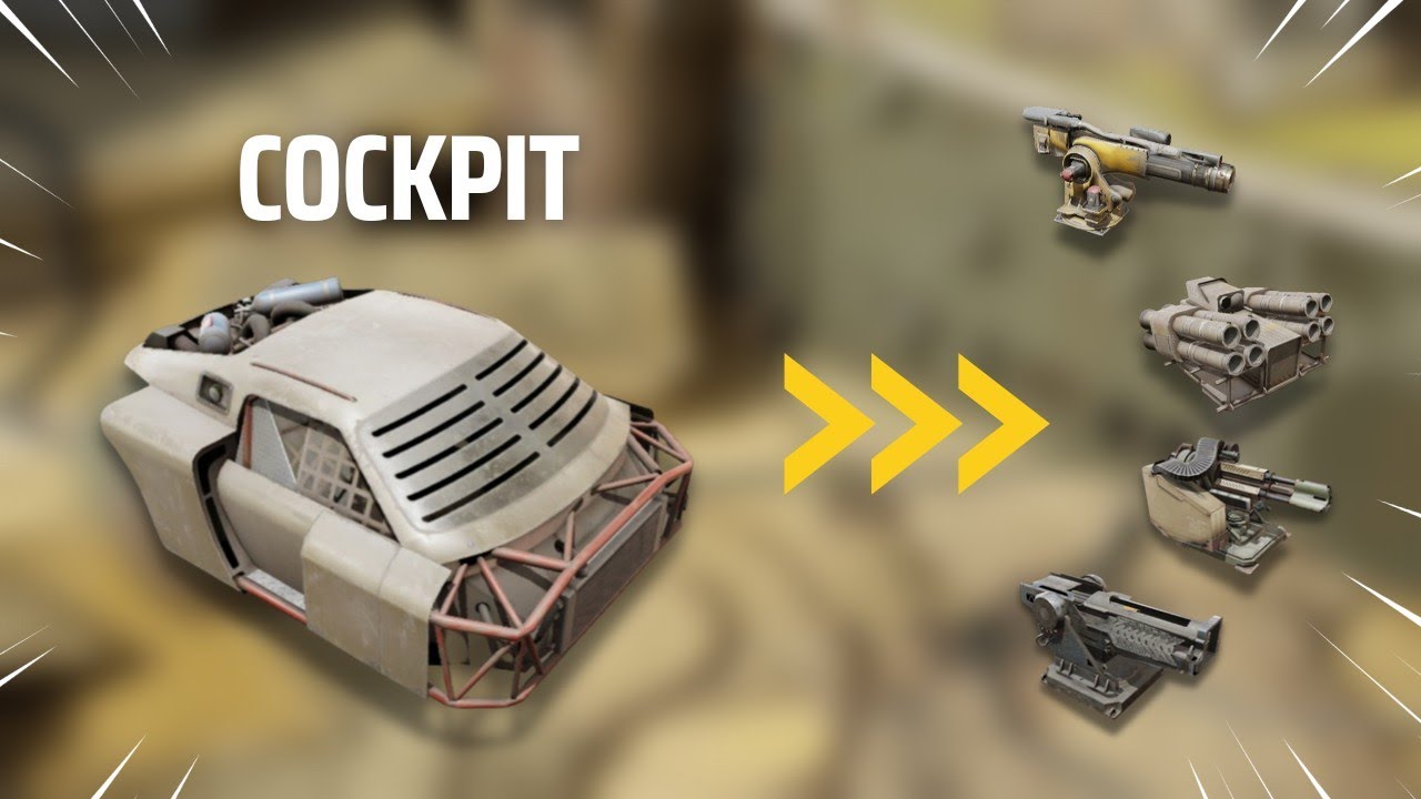 Cockpit META • One of the BEST Cabins! • Crossout Mobile