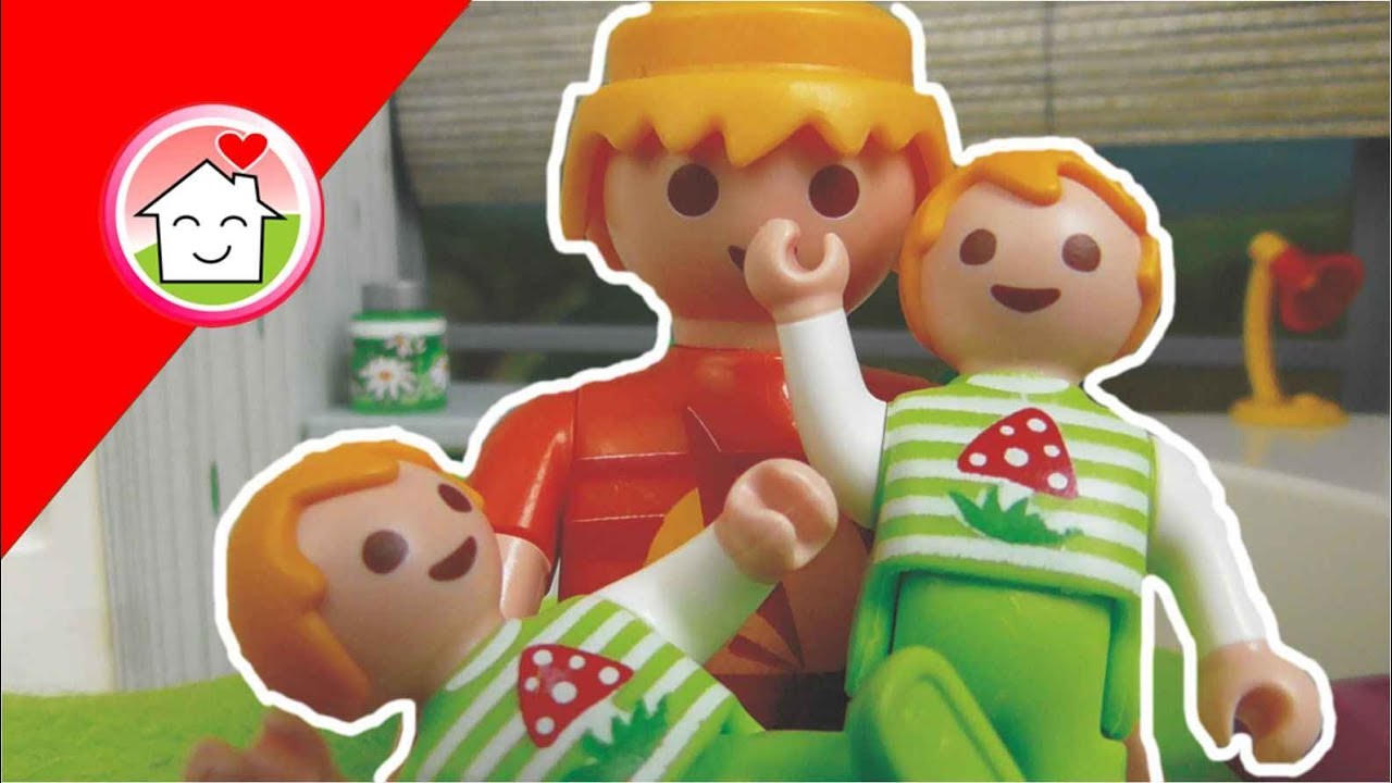 Playmobil Film deutsch Wickeln, Füttern, Wickeln / Kinderfilm / Kinderkanal von Familie Hauser