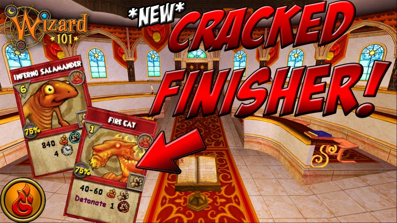 Wizard101: The NEW Inferno Salamander Firecat combo is BROKE! - Legendary (60) Fire PvP