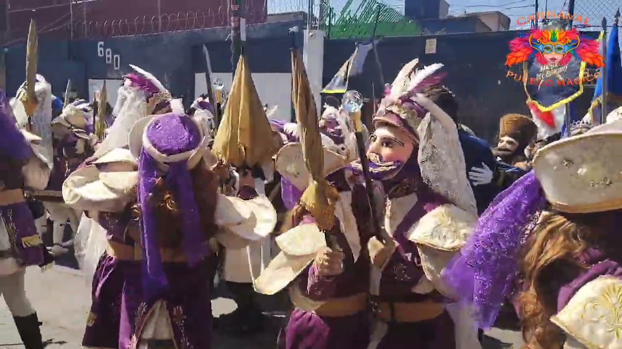 Carnaval del Peñón de los Baños 2026 Cuadrilla del Carmen Pueblo Mágico parte 1 de 2