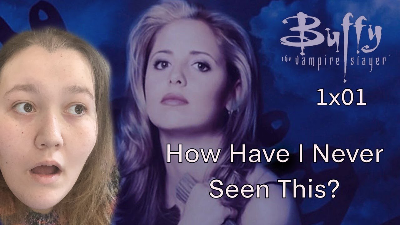 First Time Ever Watching Buffy the Vampire Slayer Episode 1x01 Reaction // I'm addicted!