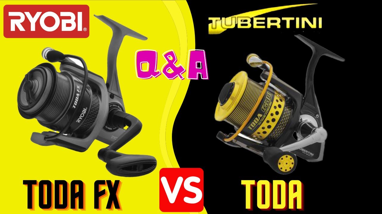 Tubertini Ryobi Toda FX vs Toda 👍Domande e risposte ❓❗Punto Pesca