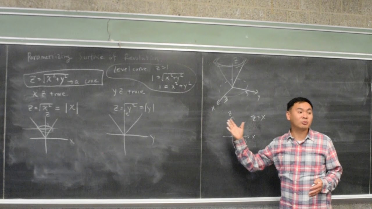 Parameterization of Cone and Paraboloid