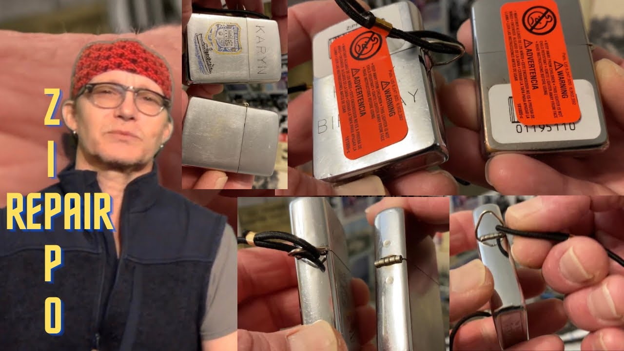 Первый взгляд на две зажигалки Zippo, которые мы отправили обратно в ремонт.