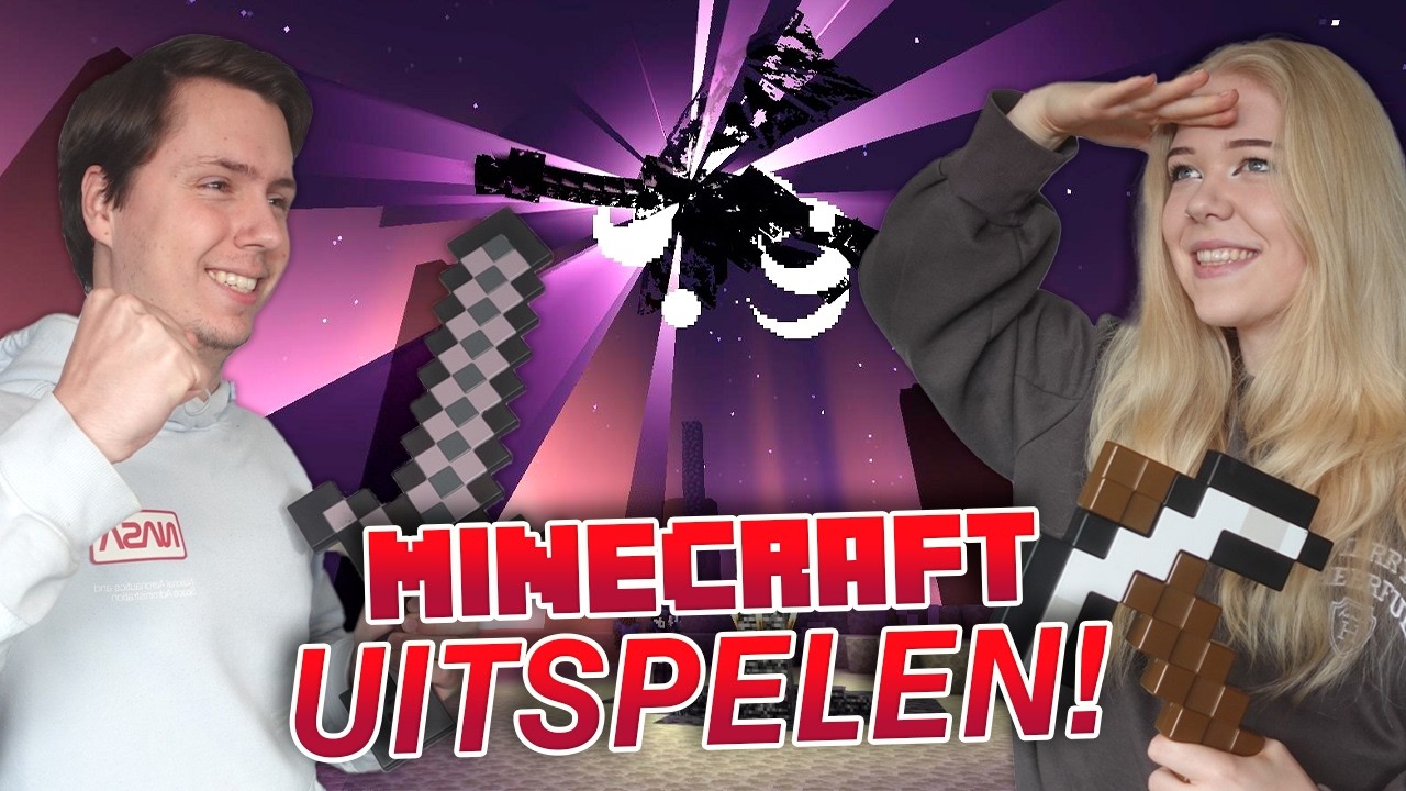 MINECRAFT UITSPELEN MET MIJN VRIENDIN!
