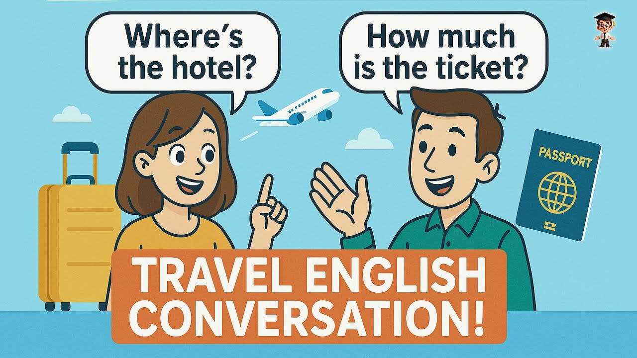 English in Daily Life - How to Talk About Travel Plans in English |  Real English Conversation