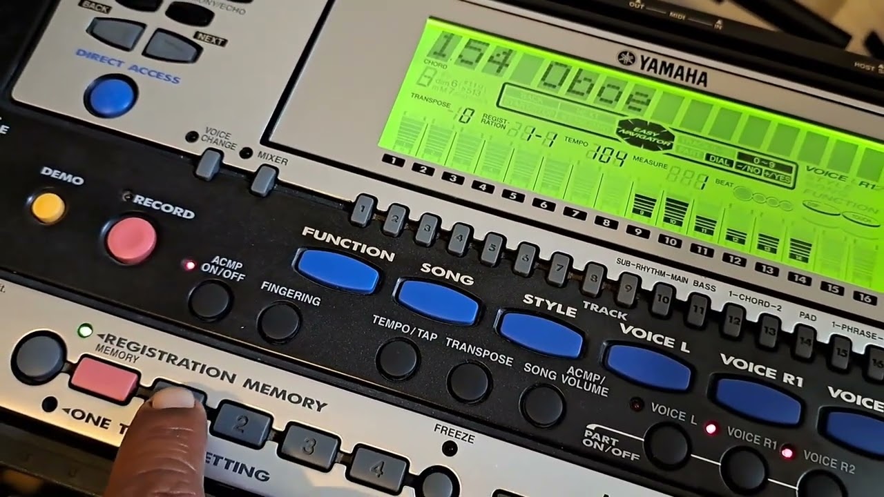 COMO GUARDAR SONIDOS EN EL BANCO DEL 540 y 550