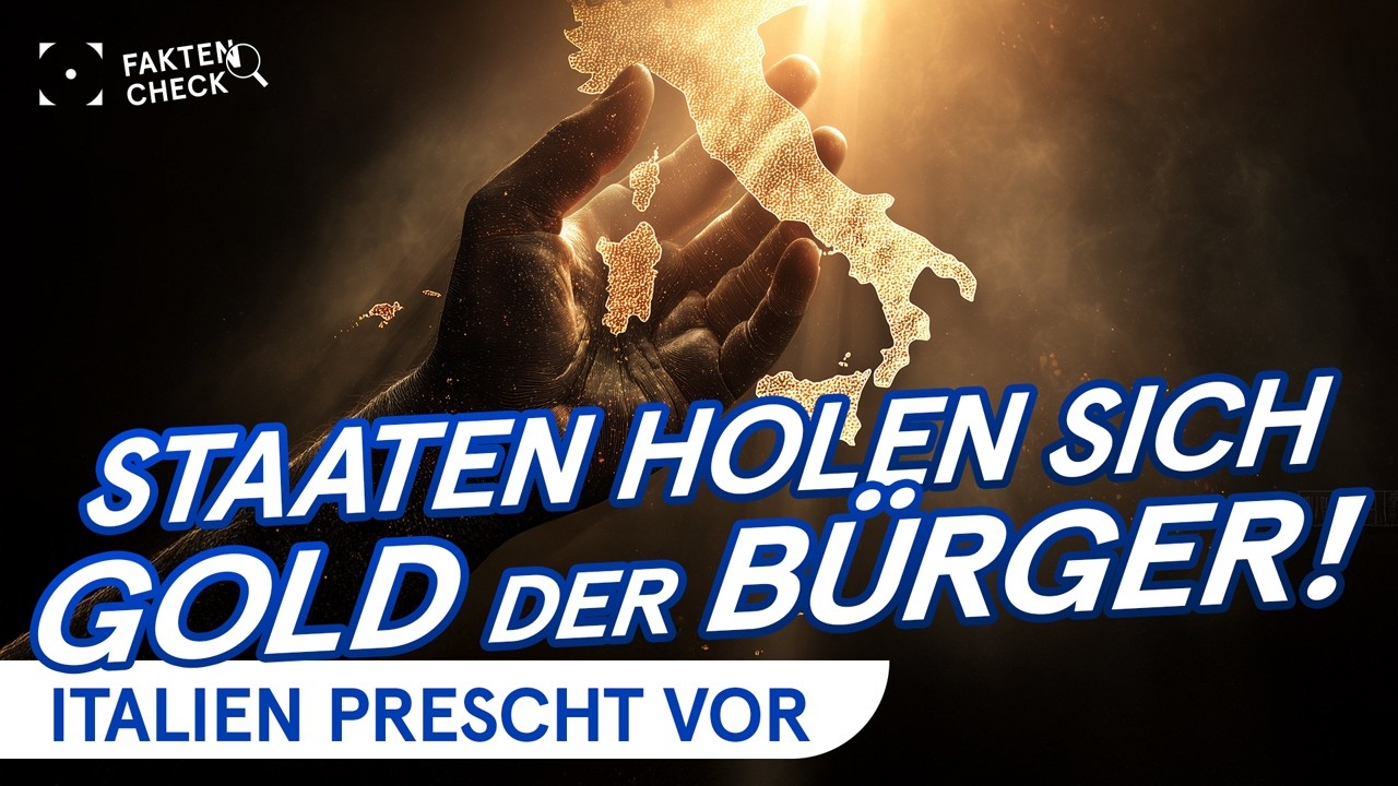 Italien greift nach dem Gold: Ein Warnsignal für alle? #gold #italien
